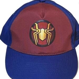 Marvel Spider-Man Hat Cap Snap Back Red Blue No Way Home Movie Youth Comics Hero